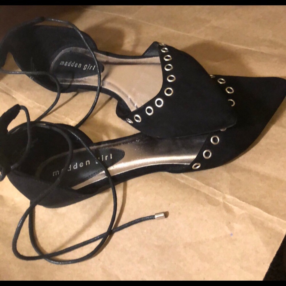 Madden Girl Ballet Lace Up Flats SIZE US 7.5